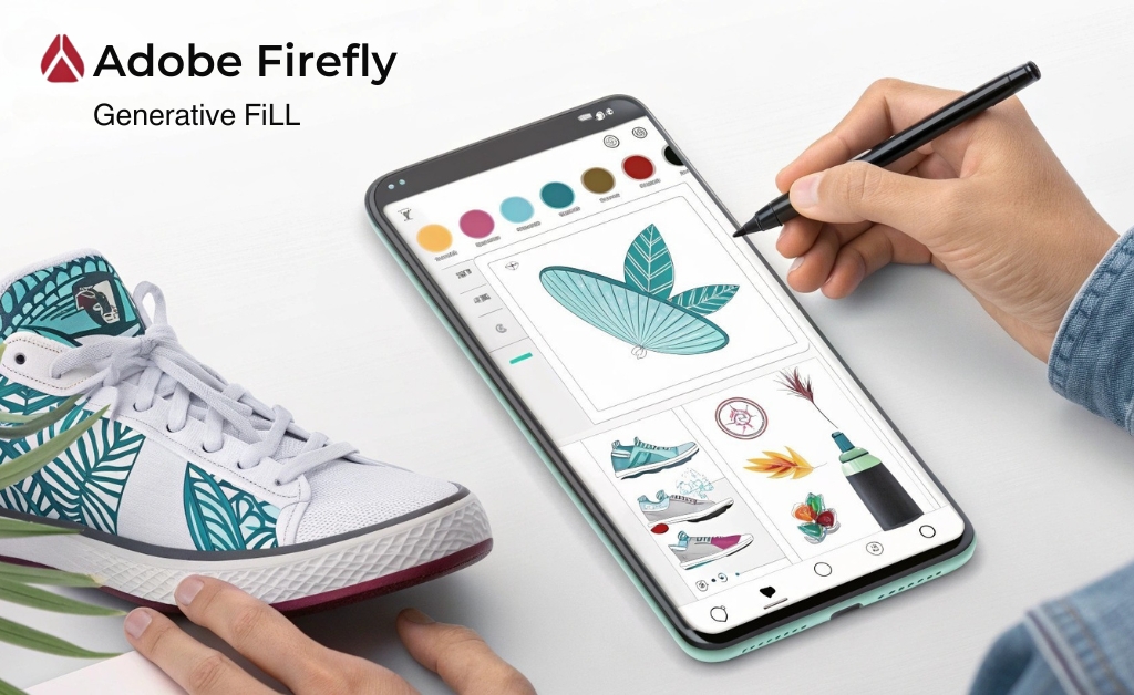 Adobe firefly generative fill: No‑studio product mockups made simple